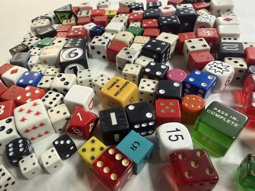 Huge vintage dice - dice, lot
